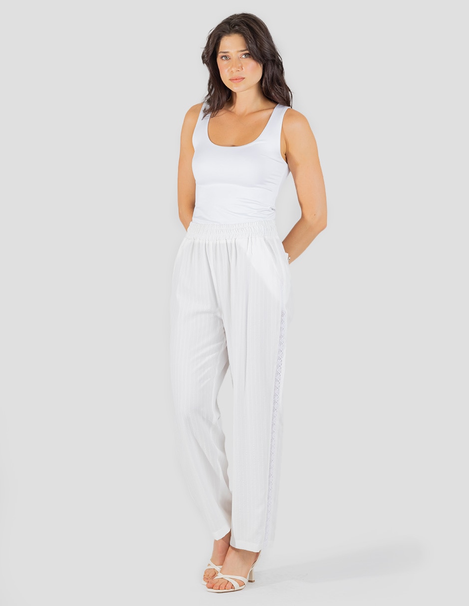 Pantalón relaxed relajado para mujer