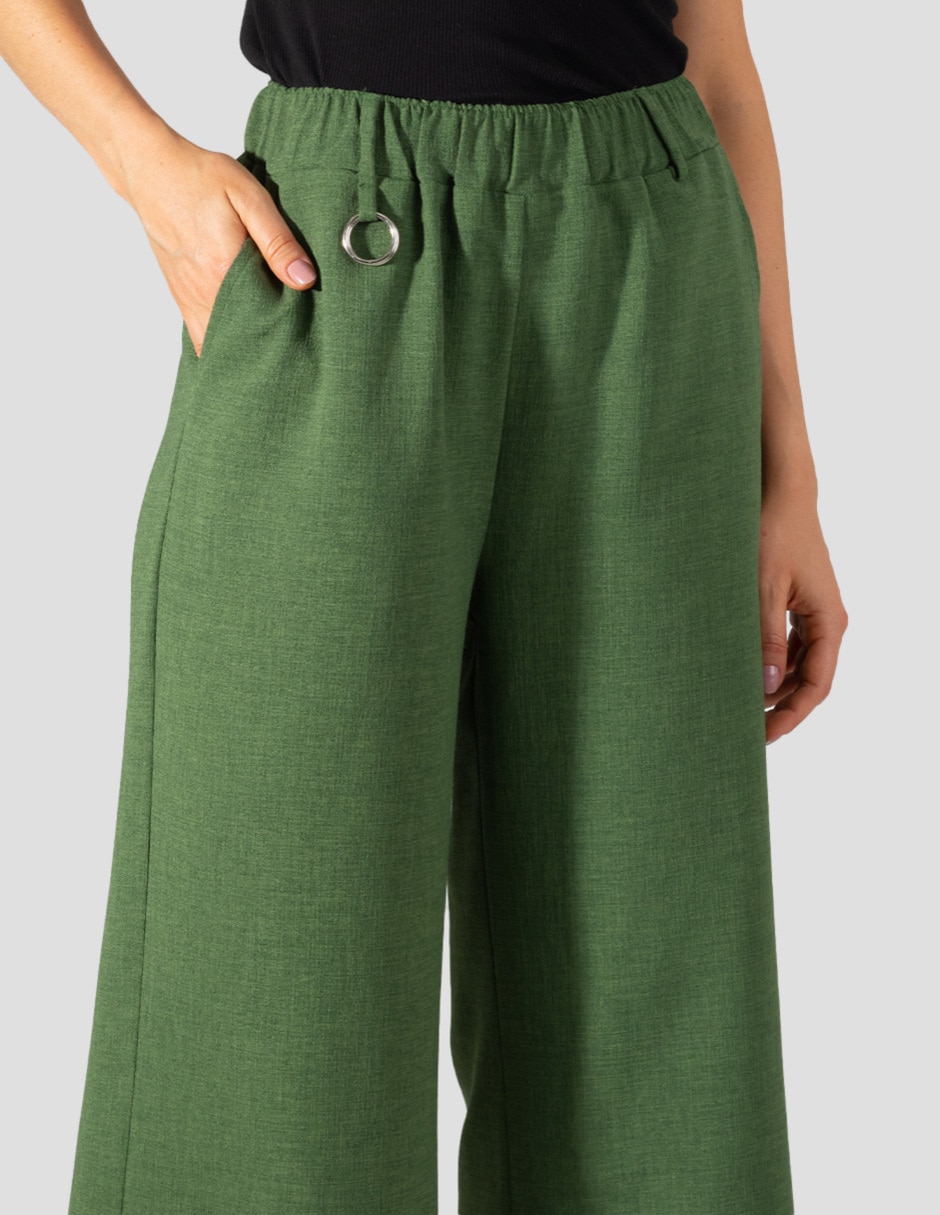 Pantalón capri regular para mujer 2