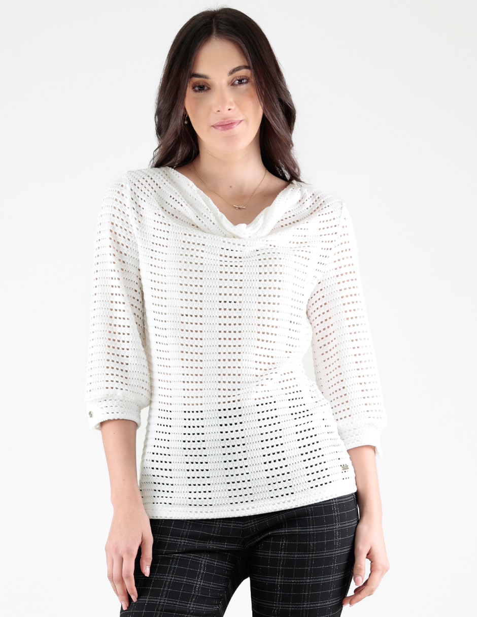 BLUSA no aplica manga 3/4 para mujer BLUSA no aplica manga 3/4 para mujer
