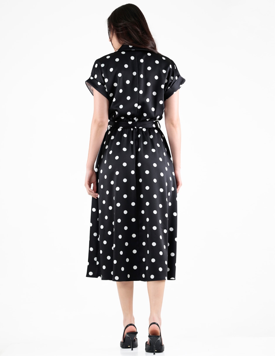 Vestido midi formal para mujer