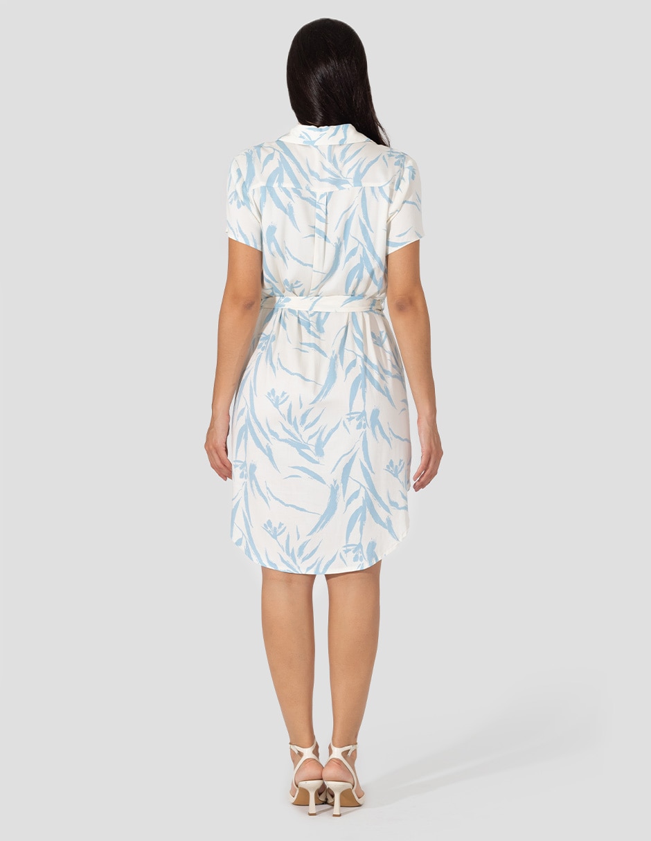 Vestido a la rodilla casual para mujer 2