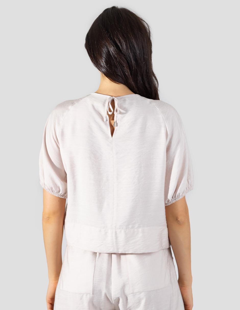 Blusa manga corta para mujer 2