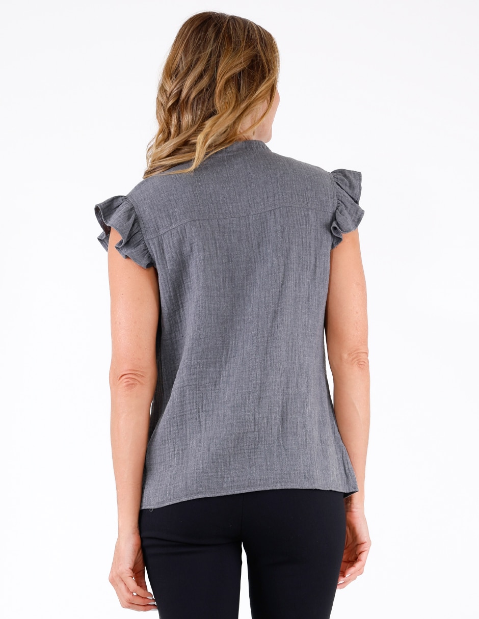 Blusa manga corta para mujer 2