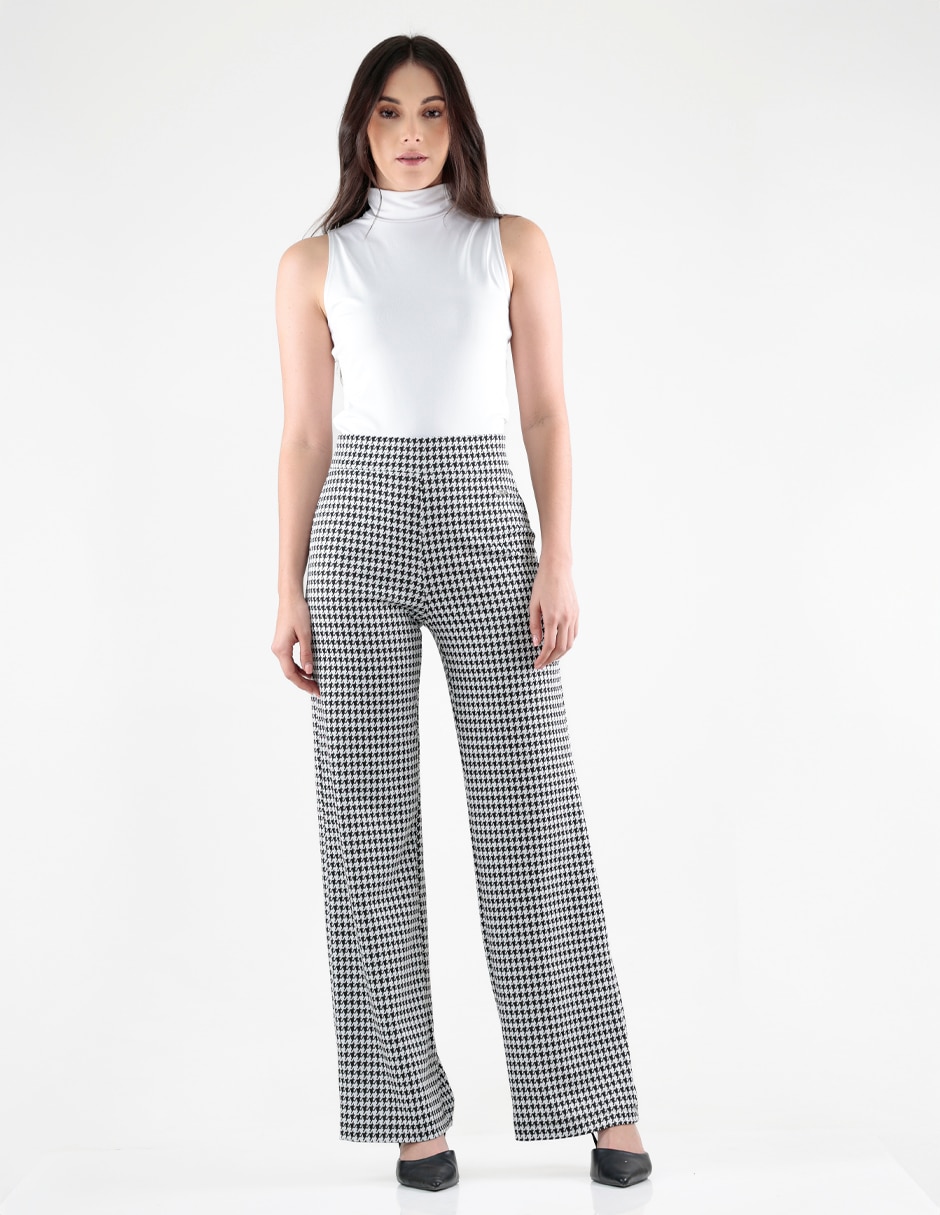 Pantalón relaxed amplio para mujer