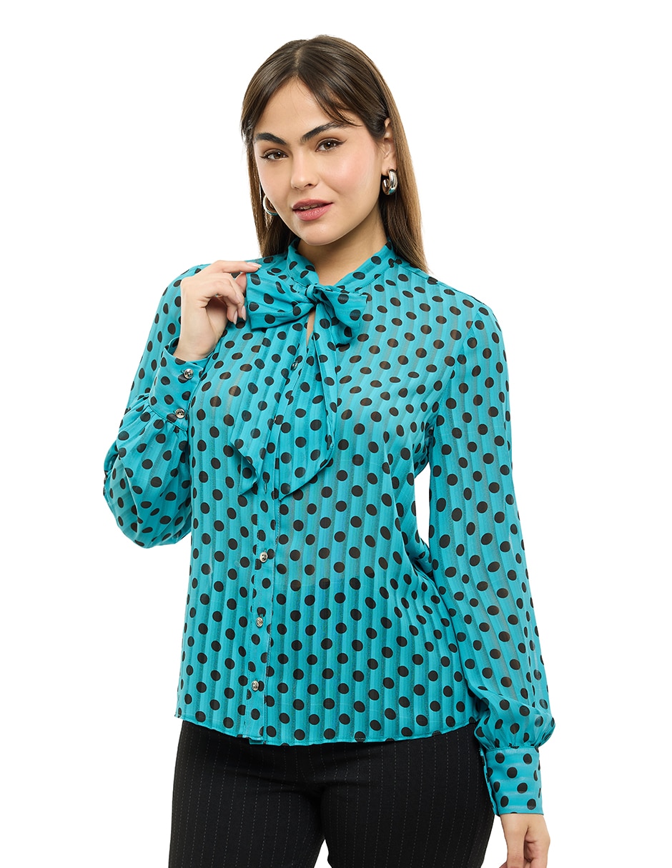Blusa Alexis manga larga para mujer