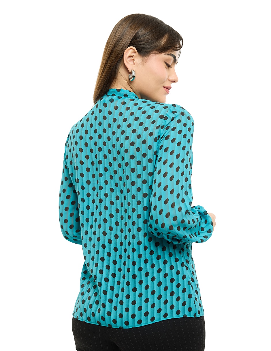 Blusa Alexis manga larga para mujer