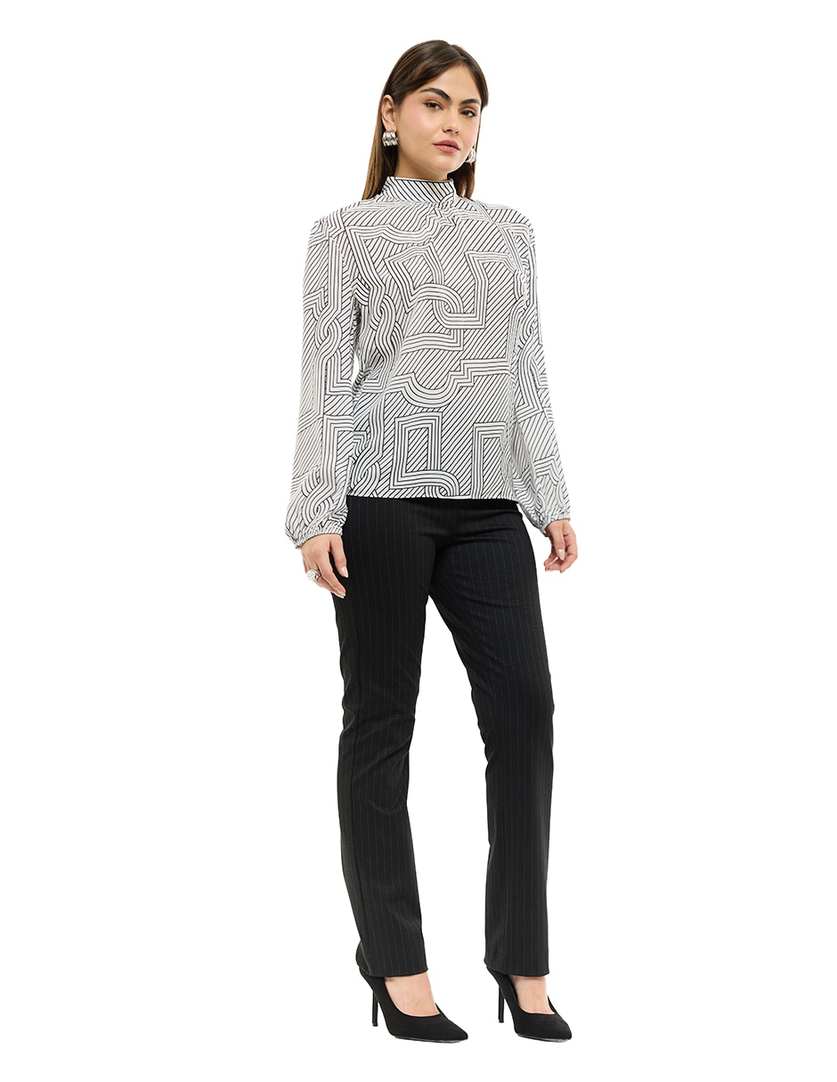 Blusa Alexis manga larga para mujer
