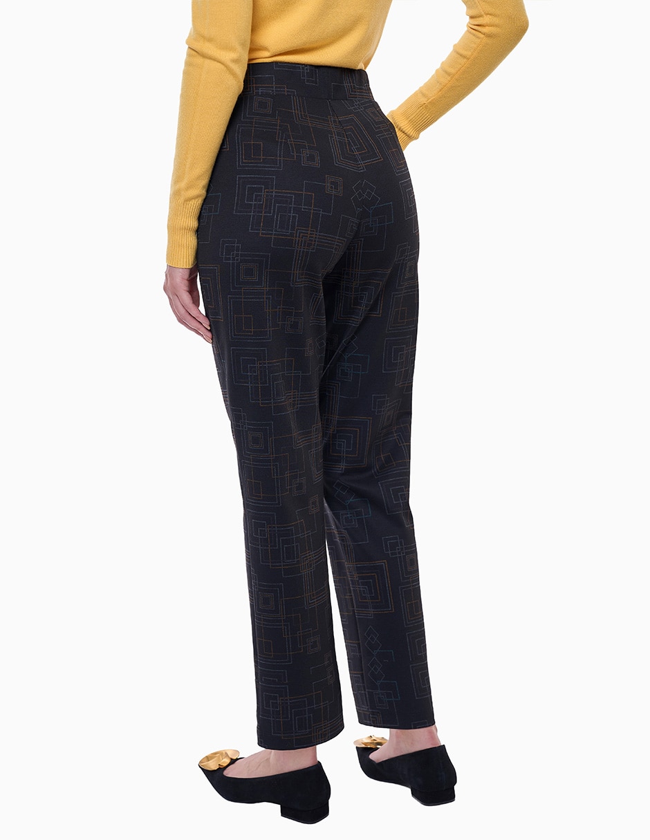 Pantalón regular mujer recto para mujer
