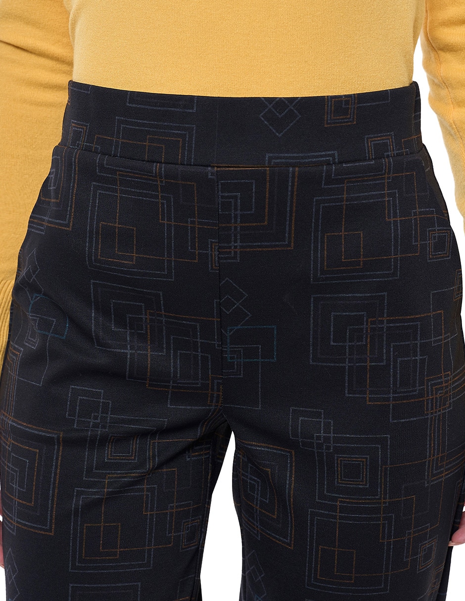 Pantalón regular mujer recto para mujer