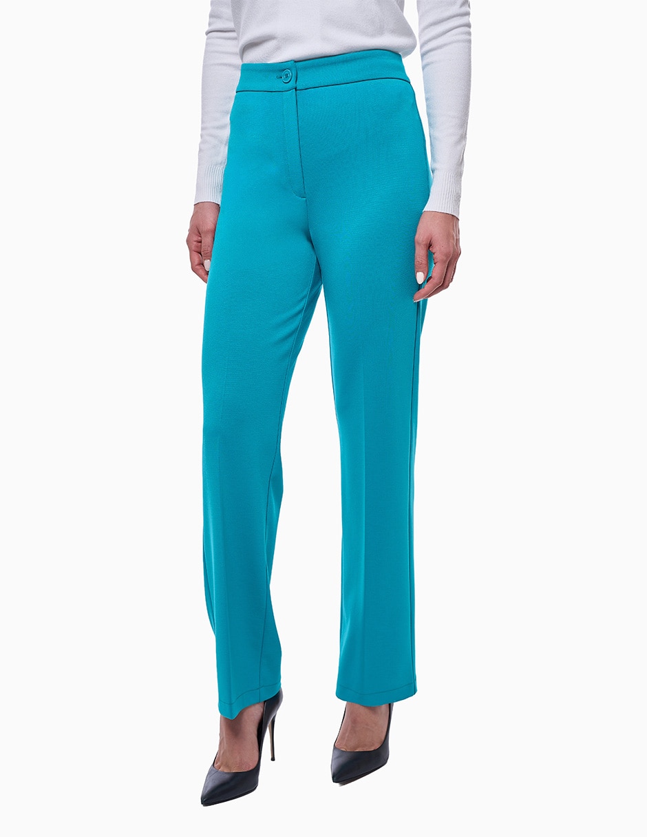 Pantalón de vestir mujer recto para mujer Pantalón de vestir mujer recto para mujer