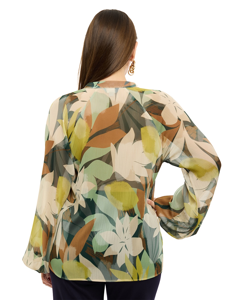Blusa Alexis manga larga para mujer
