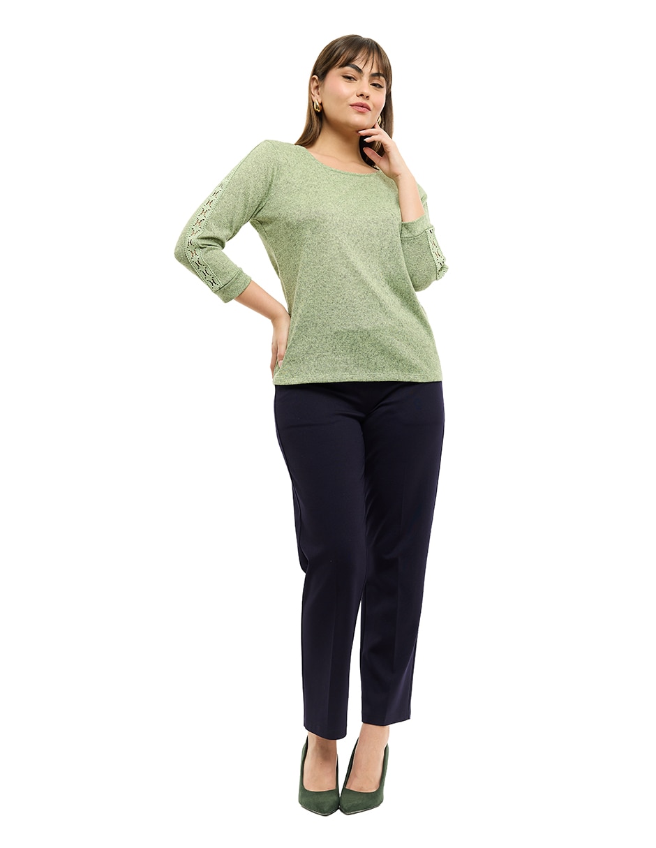 Blusa Alexis manga 3/4 para mujer