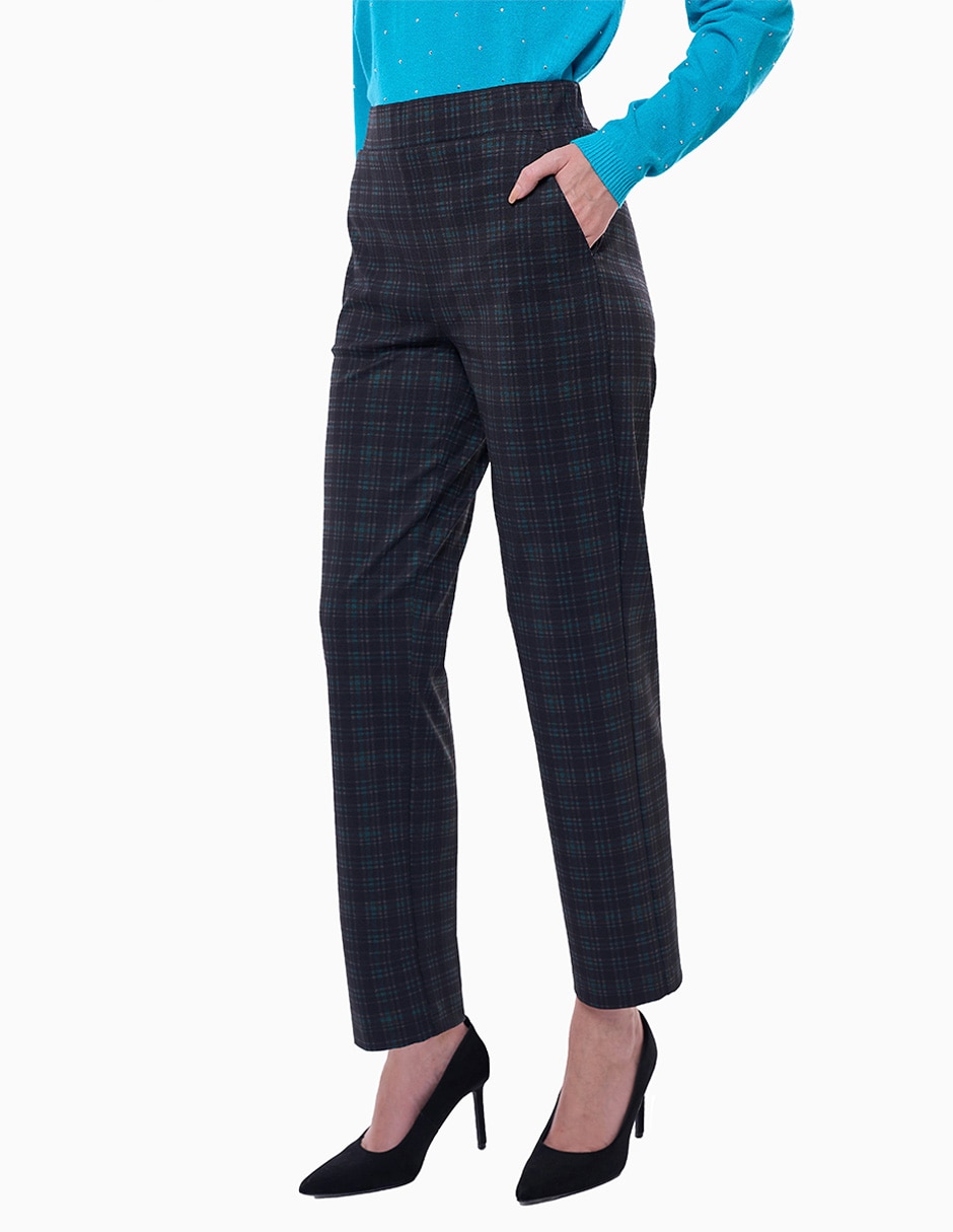 Pantalón regular mujer recto para mujer