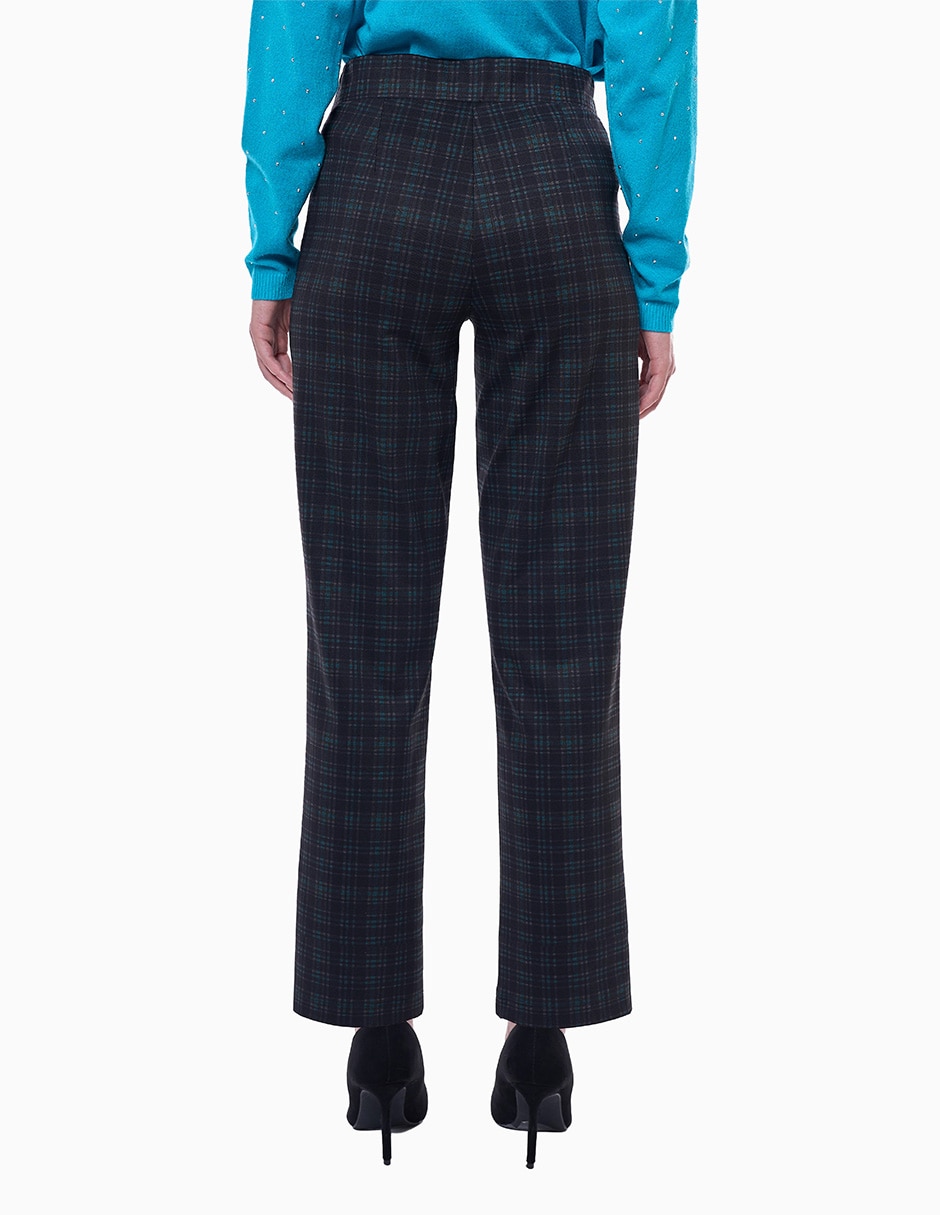 Pantalón regular mujer recto para mujer 2