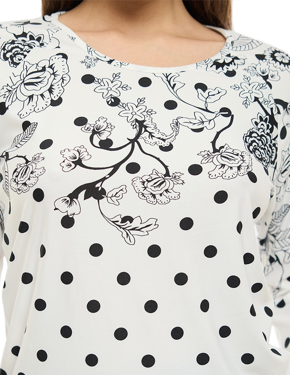 Blusa mujer manga 3/4 para mujer 4