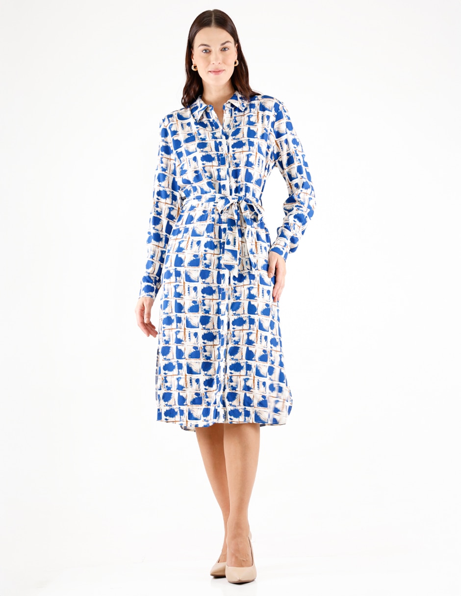 Vestido midi formal para mujer 4