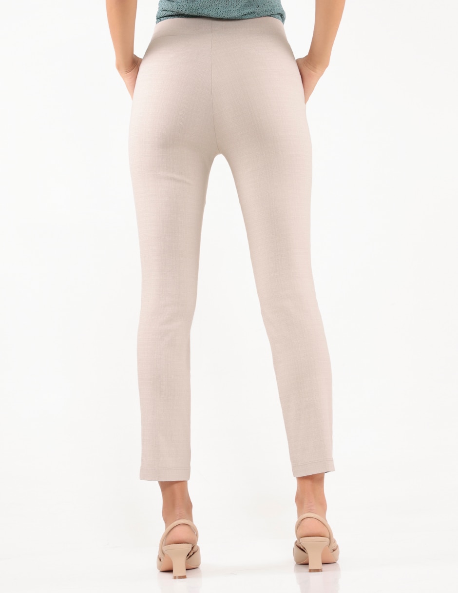 Pantalón chino regular para mujer 4