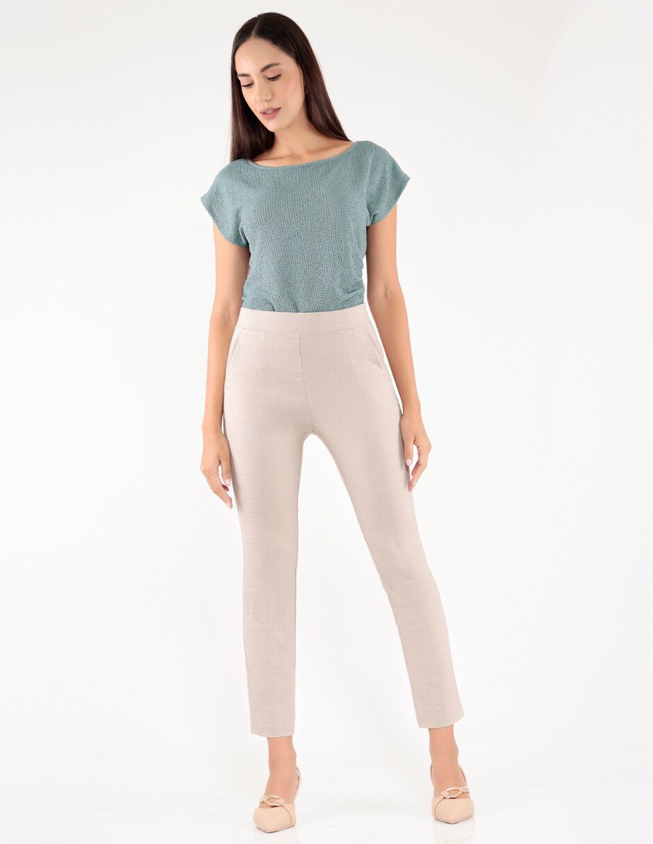 Pantalón chino regular para mujer 3