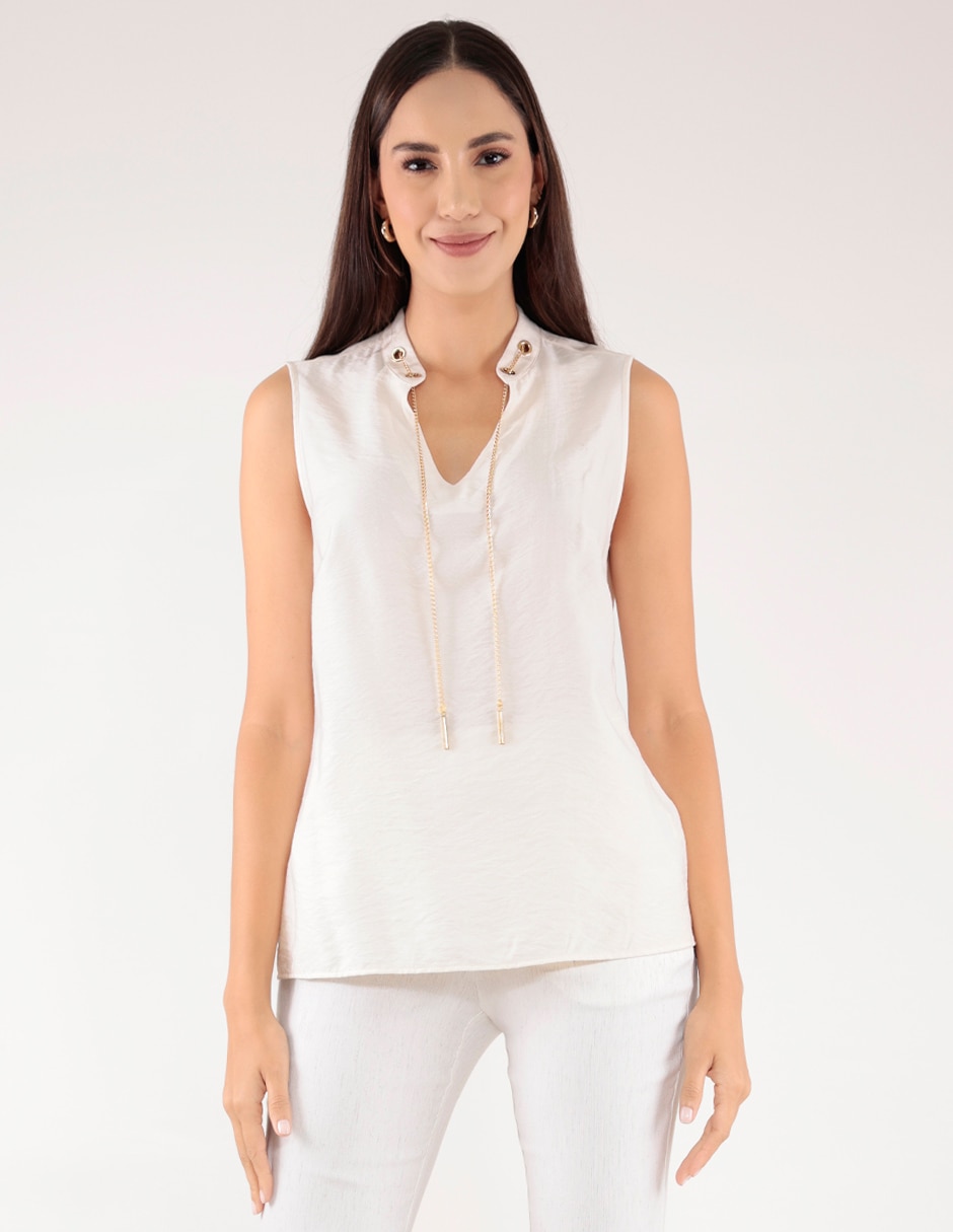 Blusa sin manga para mujer Blusa sin manga para mujer