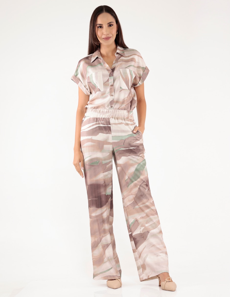Pantalón relaxed regular para mujer