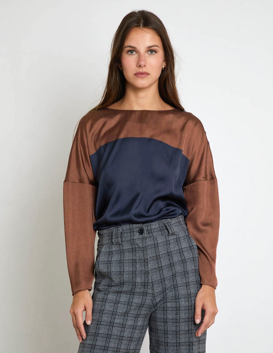 Blusa manga larga para mujer Blusa manga larga para mujer