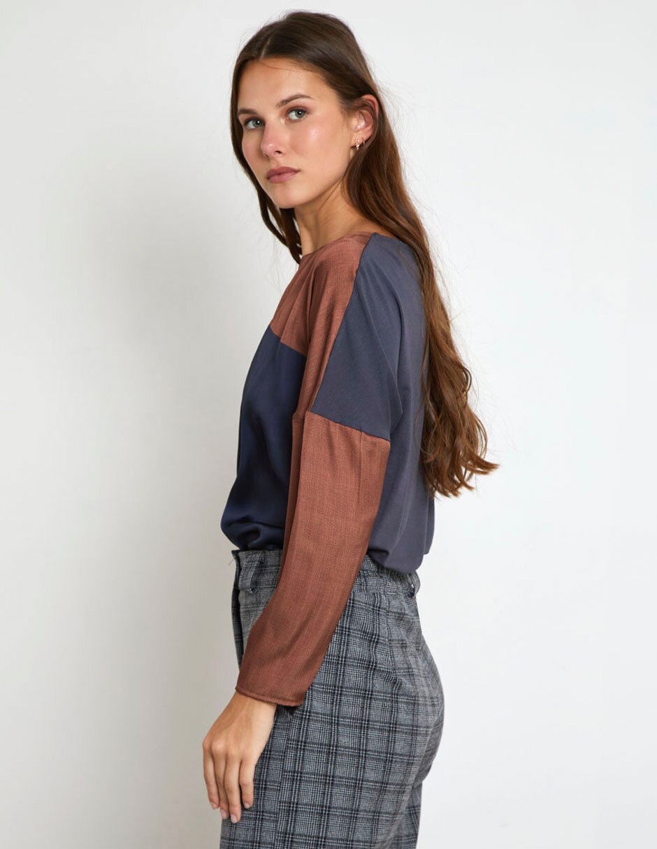 Blusa manga larga para mujer 4