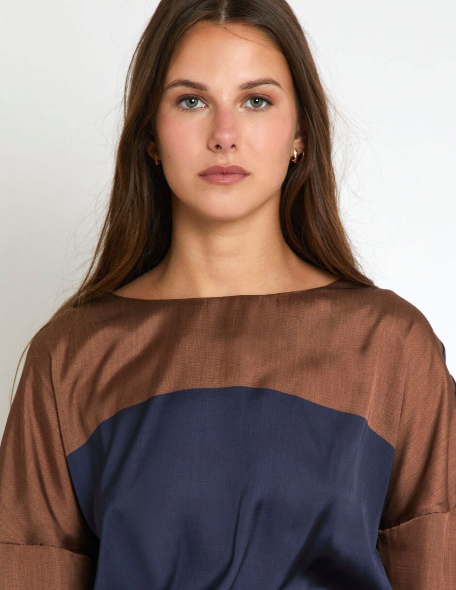 Blusa manga larga para mujer 5