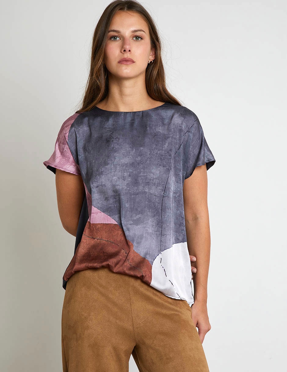 Blusa cuello redondo 3