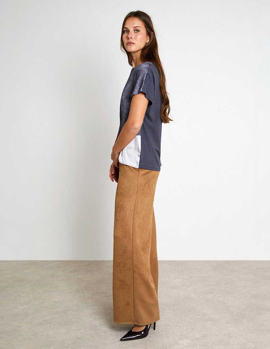 Pantalón relaxed wide leg para mujer 5