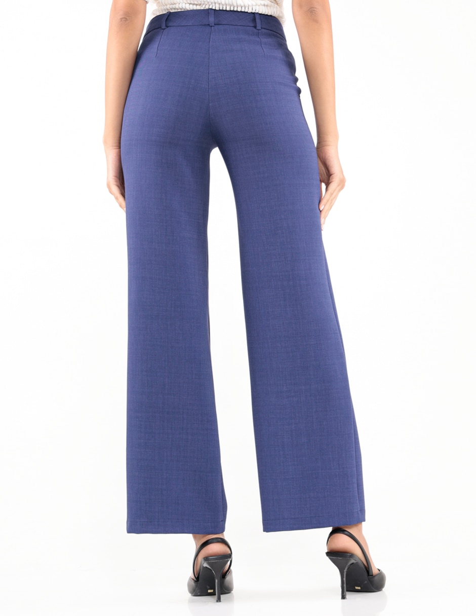 Pantalón regular recto para mujer 2