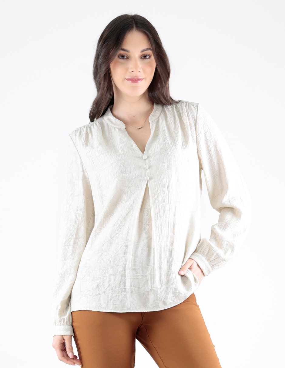 Blusa manga larga para mujer Blusa manga larga para mujer