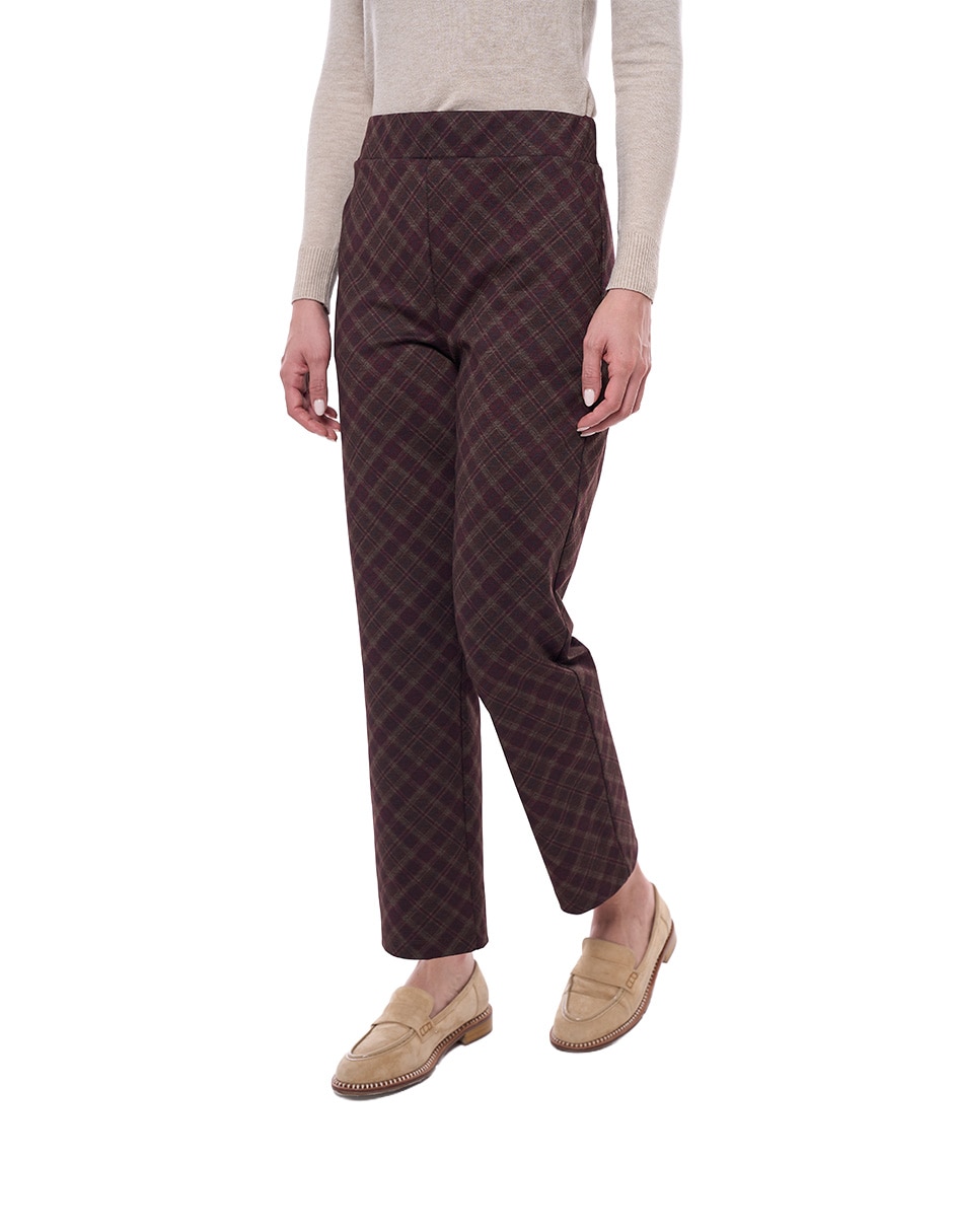 Pantalón regular mujer recto para mujer