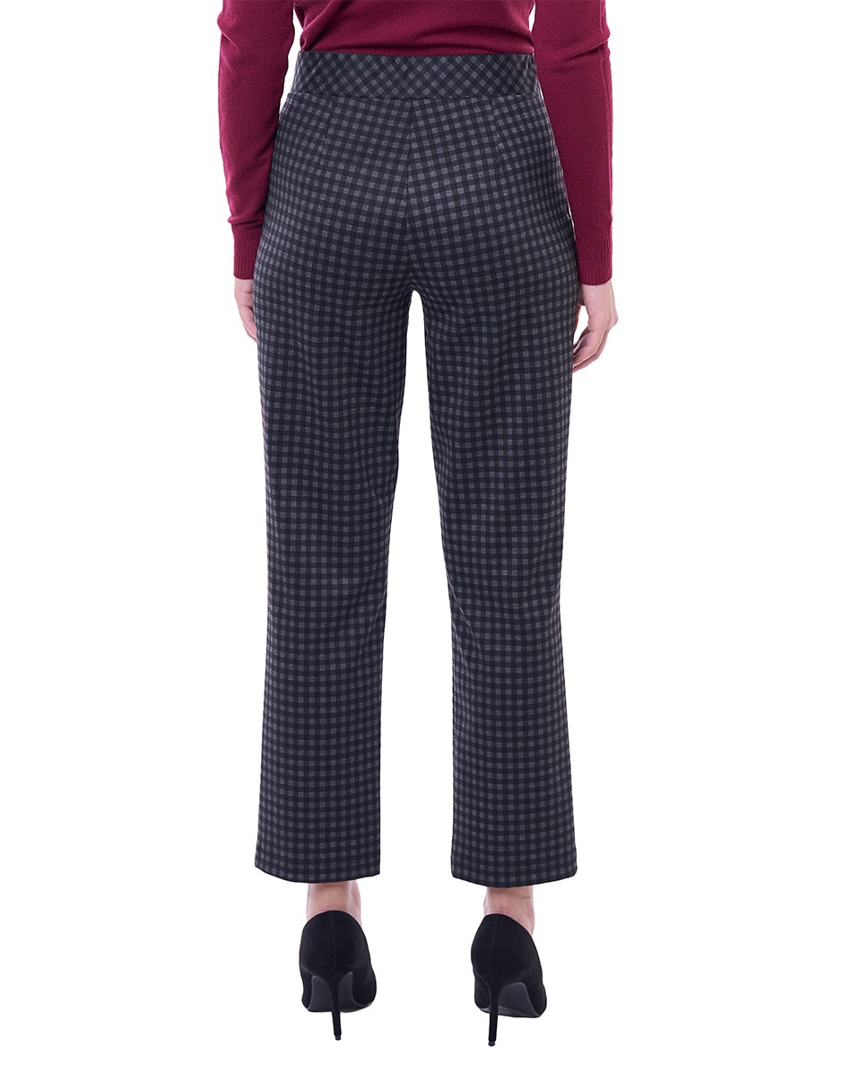 Pantalón regular mujer recto para mujer 2
