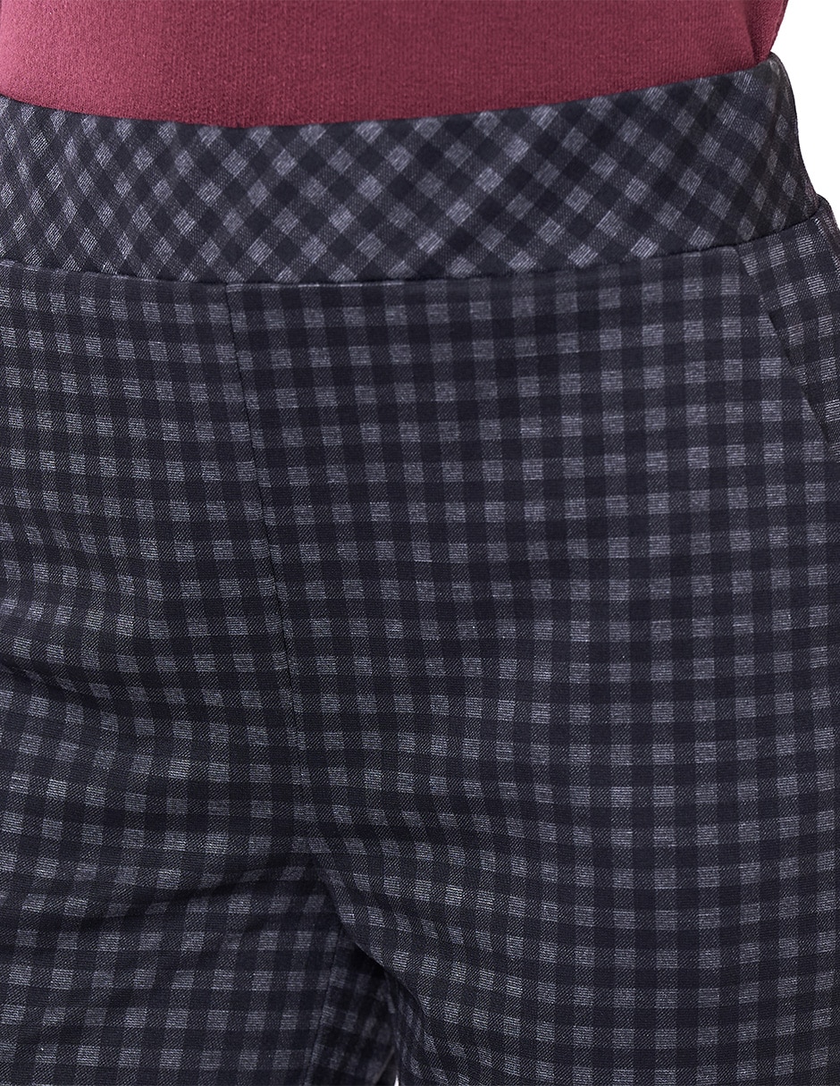 Pantalón regular mujer recto para mujer 4