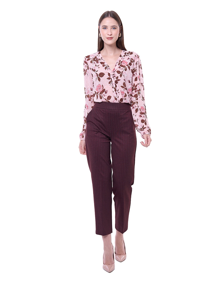 Pantalón regular mujer regular para mujer 3