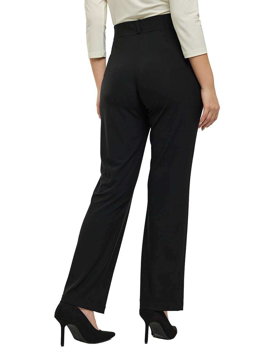 Pantal—n regular mujer recto para mujer 2