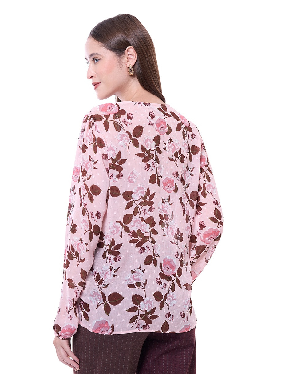Blusa mujer manga larga para mujer 2