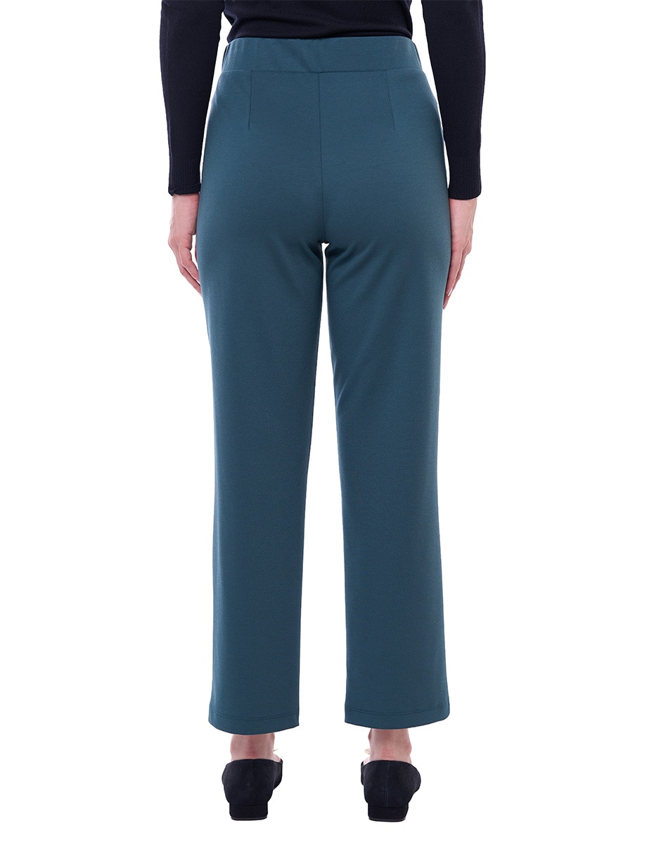 Pantalón regular mujer recto para mujer 2