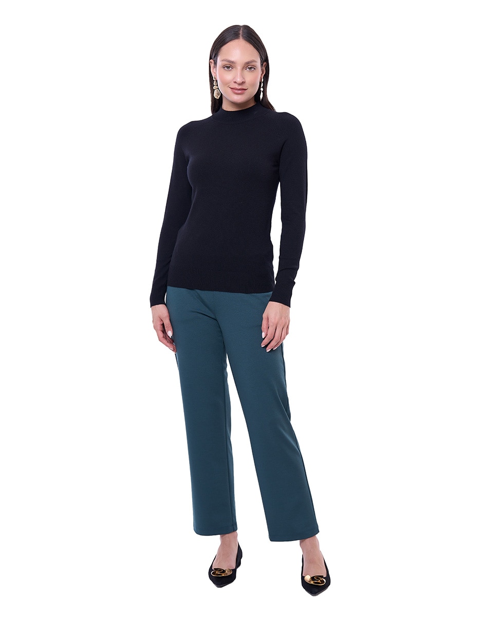 Suéter cuello alto para mujer 3