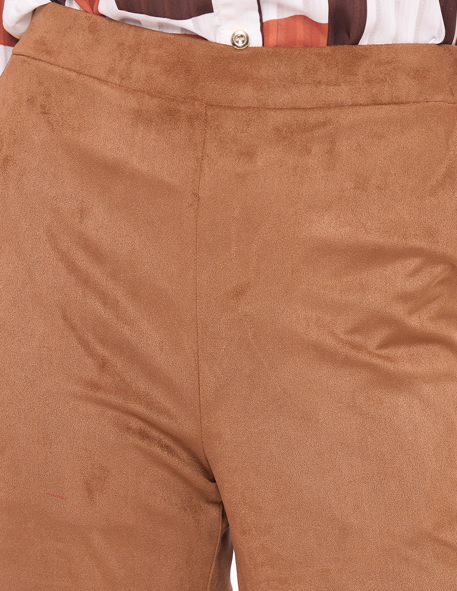 Pantalón regular recto para mujer 2