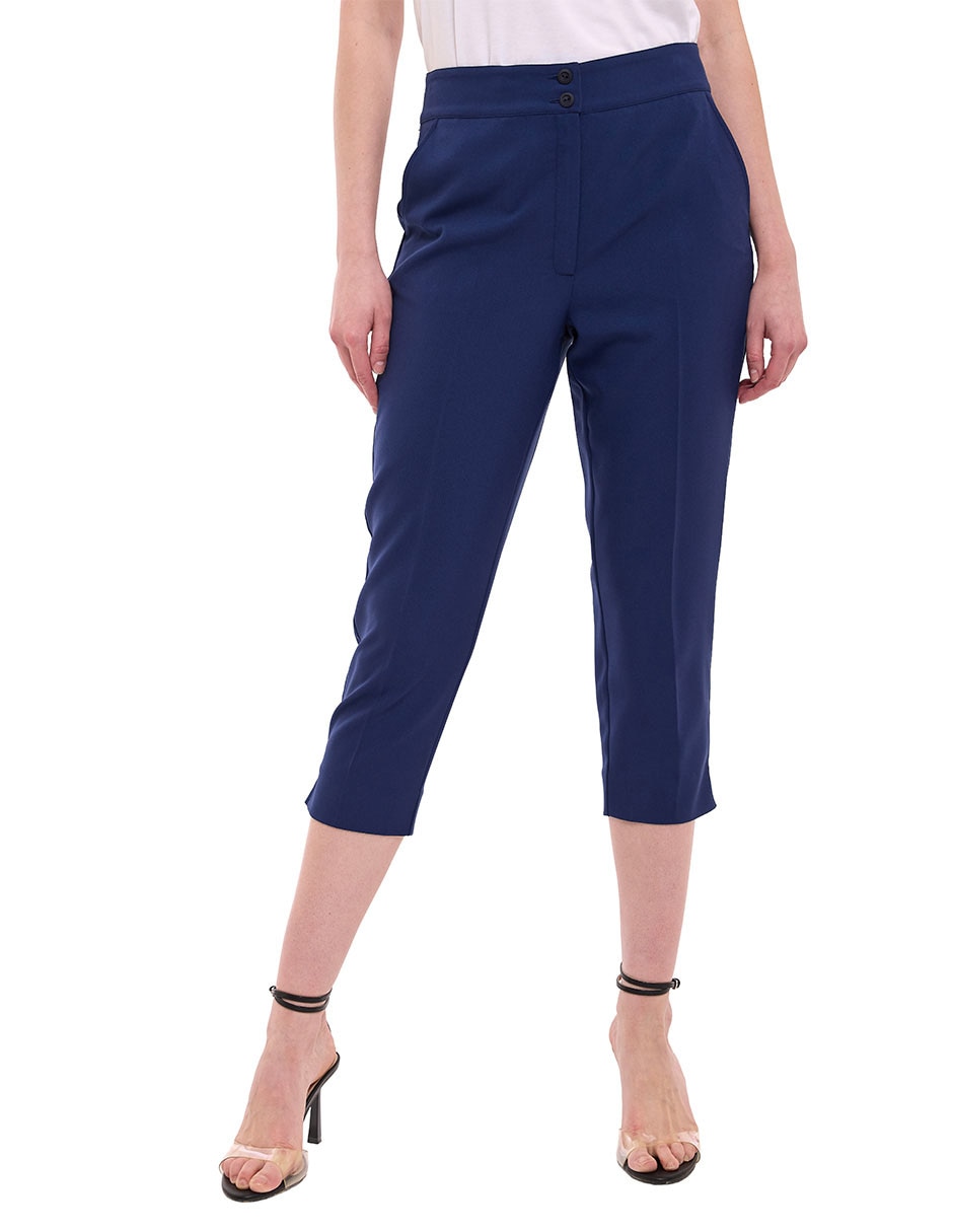 Pantalón capri mujer skinny para mujer