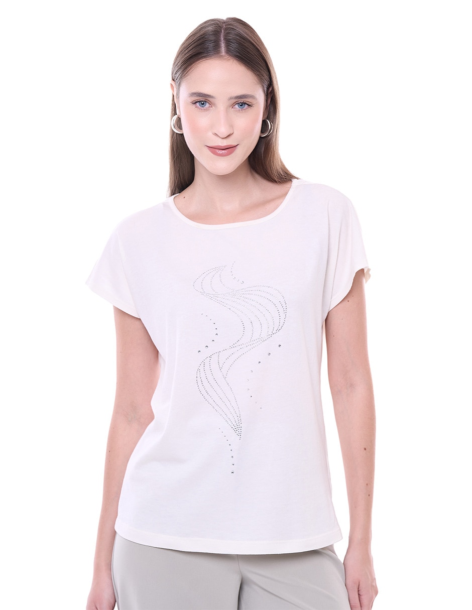 Blusa mujer manga corta para mujer Blusa mujer manga corta para mujer