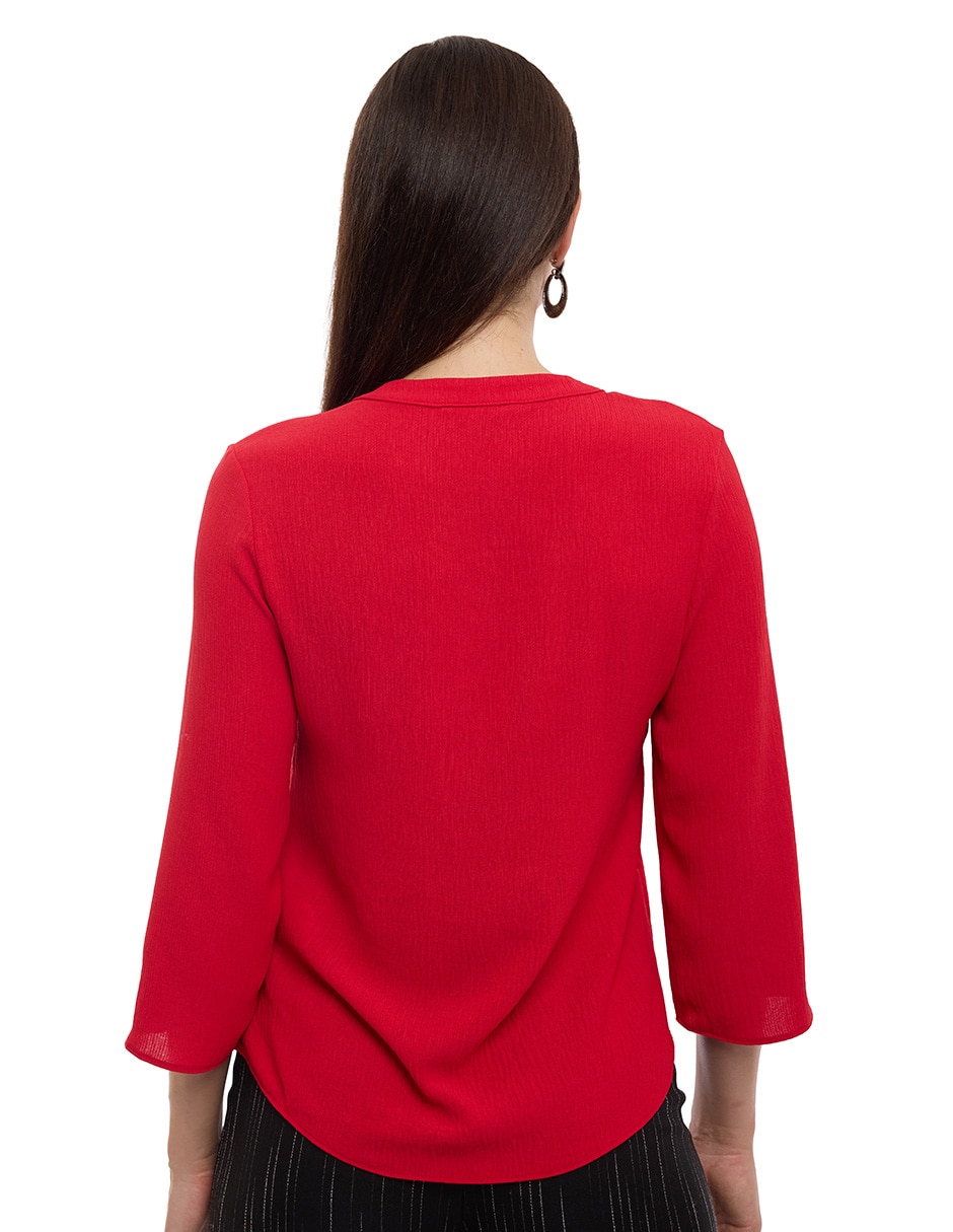 Blusa manga 3/4 para mujer 4