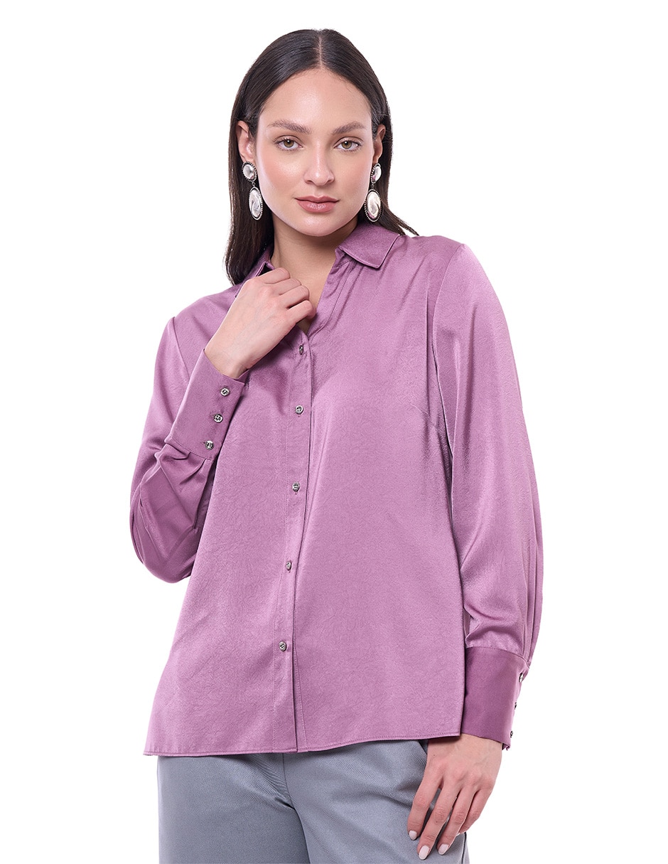 BLUSA manga Larga para mujer