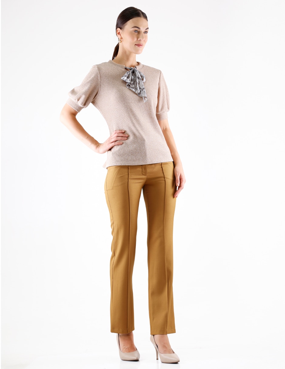 Blusa manga corta para mujer 3