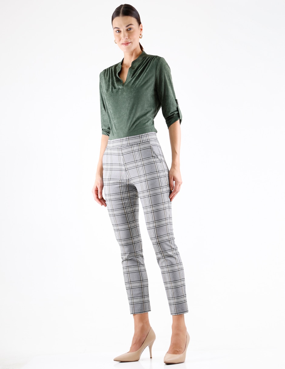 Pantalón regular regular para mujer