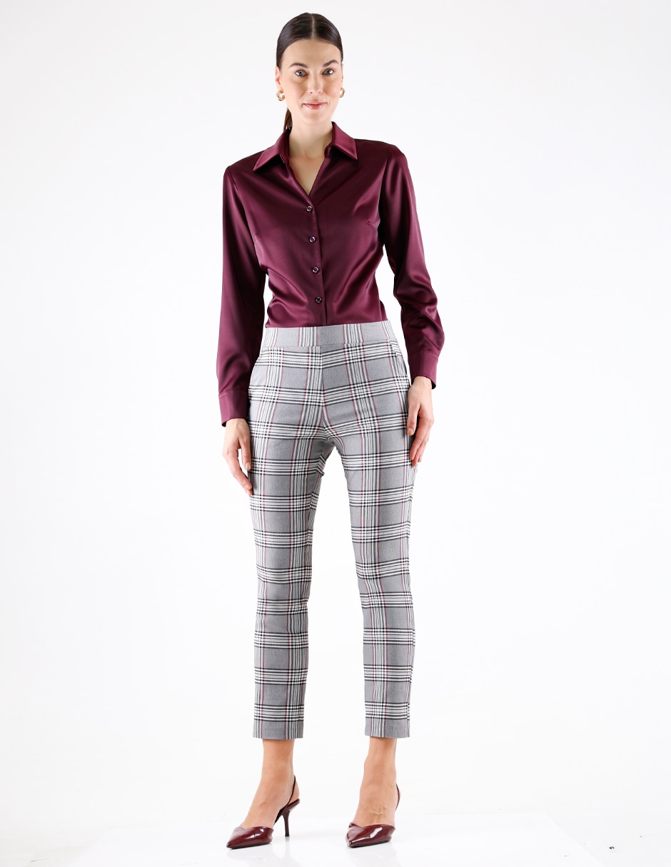 Pantalón regular regular para mujer