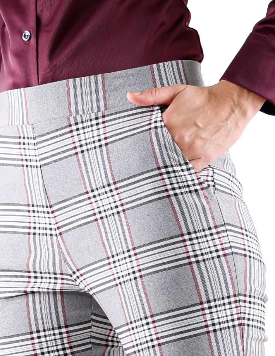 Pantalón regular regular para mujer