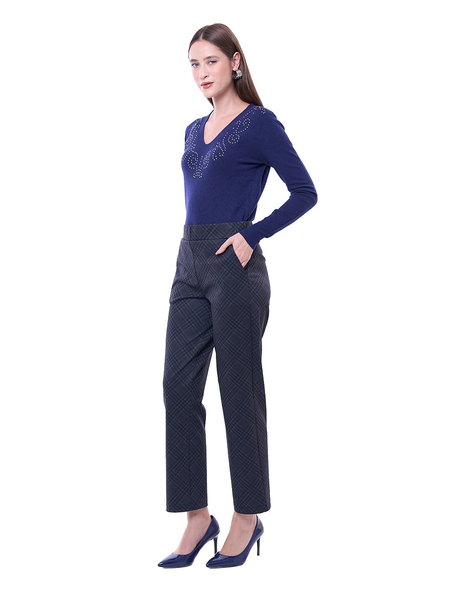Pantalón recto para mujer 4