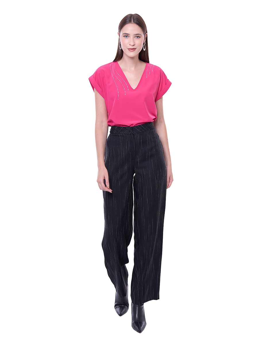 Pantalón recto para mujer 4